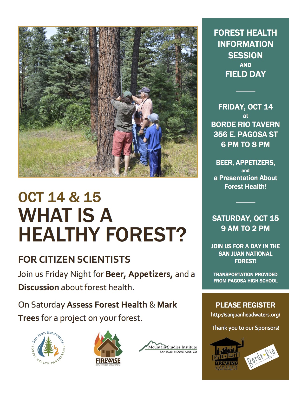 Forest Health Citizen Science Opportunity